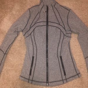 Lululemon Grey & black zip up